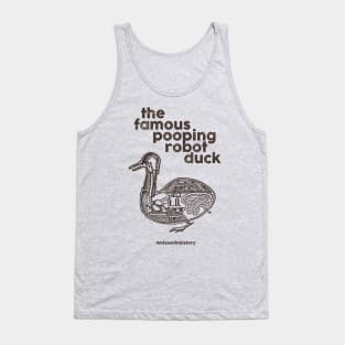 The Famous Pooping Robot Duck Tank Top